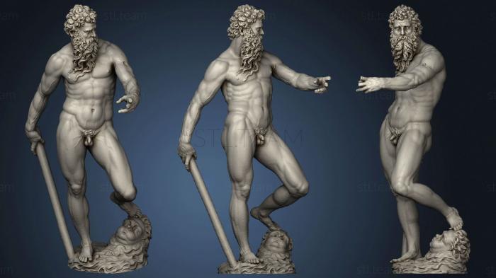 Статуи античные и исторические Бронзовый Нептун