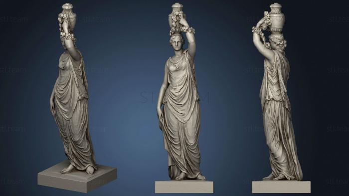 Статуи античные и исторические Нимфа Флоры