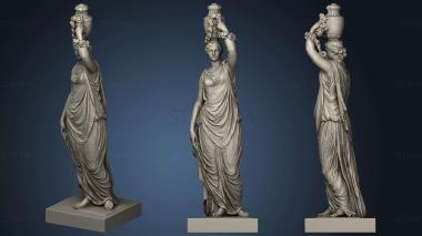 3D model Nymphe der Flora (STL)