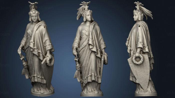 3D model Statue Of Freedom (Armed Liberty) (STL)
