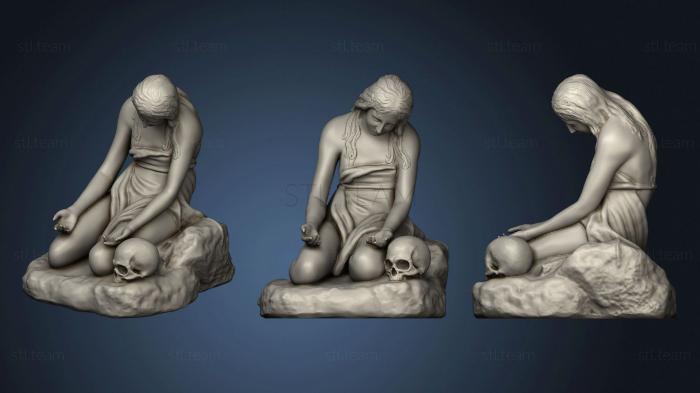 3D model The repentant magdalene at the state (STL)