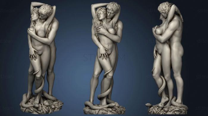 Статуи античные и исторические Adam and Eve