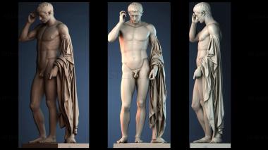 3D model Marcellus as Hermes Logios – Famous statue (STL)