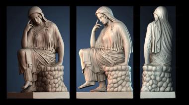 3D model Penelope– Famous statue (STL)