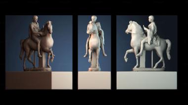 3D model Youth on Horseback at the British Museum, London (STL)