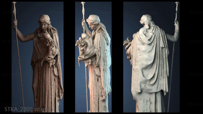 Статуи античные и исторические STKA_2305