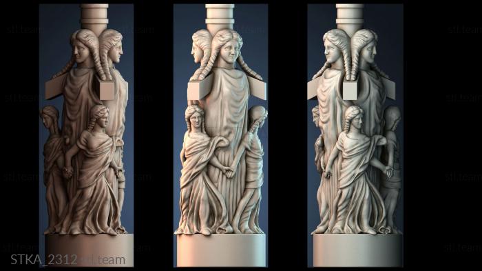 Статуи античные и исторические STKA_2312