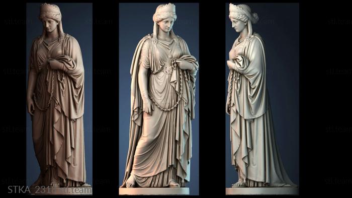 Статуи античные и исторические STKA_2318
