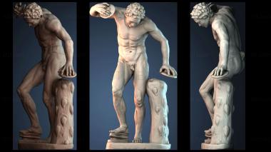 3D model Dancing Satyr (STL)
