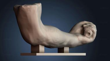 3D model Colossal arm of a statue of Zeus (STL)