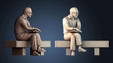 3D model Carlos Drummond de Andrade (STL)