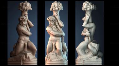 3D model Sea God (STL)