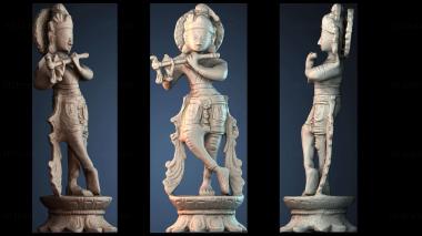 3D model Symbolism of Krishna’s Flute (STL)