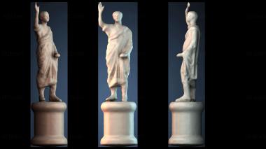 3D model Statuette of a male figure (STL)