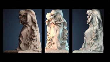 3D модель Мать и дитя (STL)