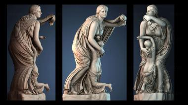 3D model Niobe and her youngest daughter (STL)