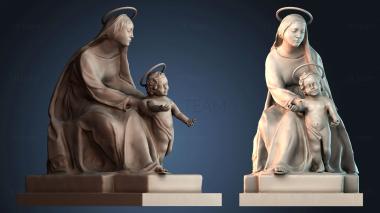 3D model Mother and child (STL)