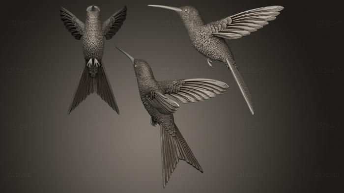Статуэтки птицы colibri humming bird