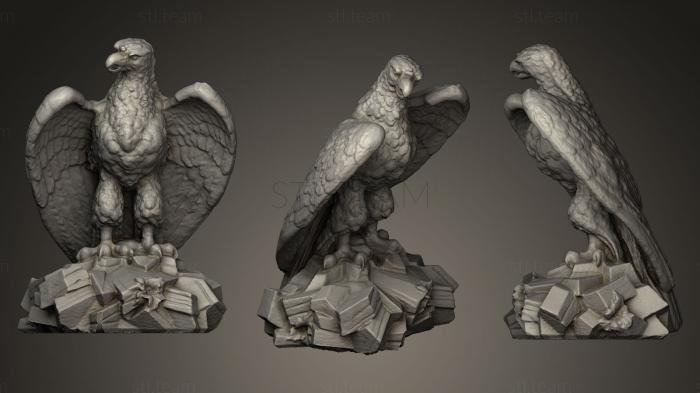 3D model Eagle George Jennings 1890 1901 (STL)