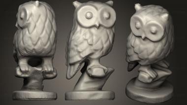 3D model High Quality Owl Scan (STL)