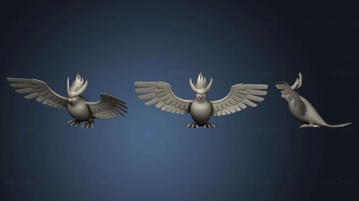 Статуэтки птицы Mega pidgeot