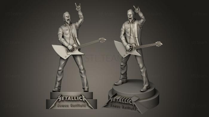 Статуэтки известных личностей James Hetfield Metallica