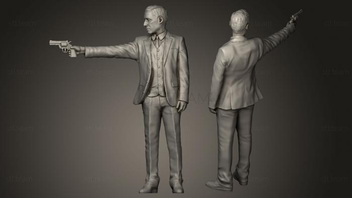 3D model Michael Corleone Godfather (STL)
