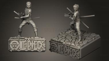 3D model Roronoa Zoro one piece (STL)