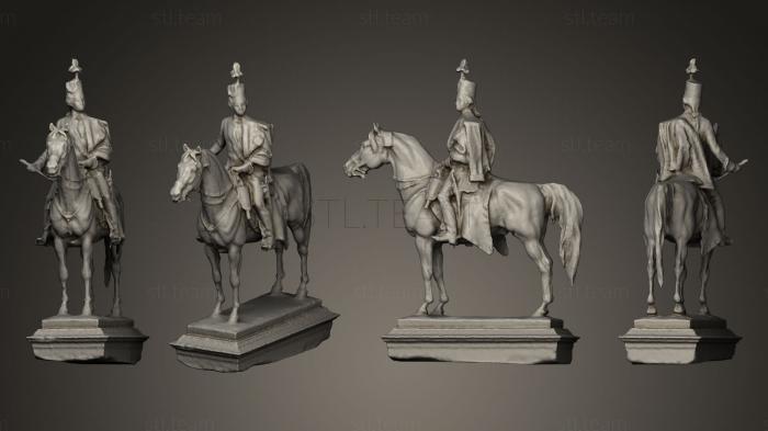 3D model Andrs Hadiks statue (STL)