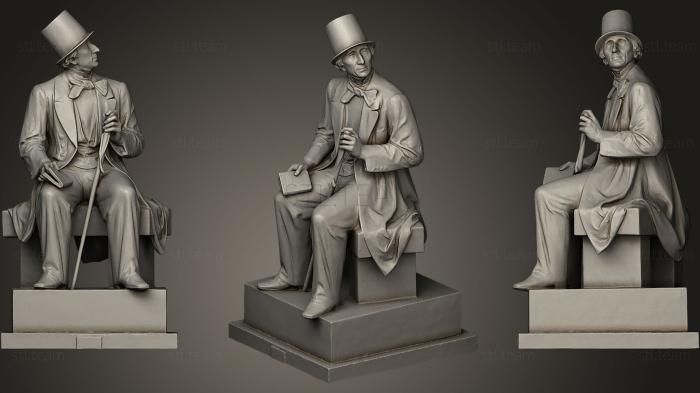 3D model Hans Christian Andersen (STL)