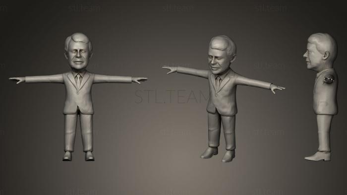 3D модель Карикатура на Джимми Картера (STL)