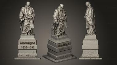 3D model Michel Eyquem de Montaigne (STL)