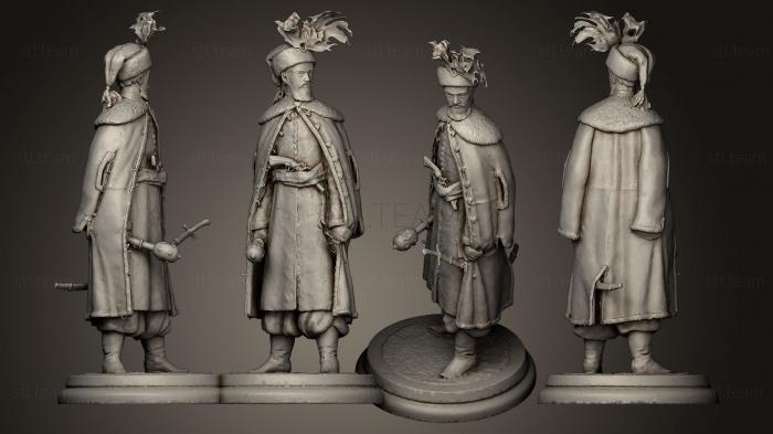 Статуэтки известных личностей Petro Doroshenko Hetman miniature