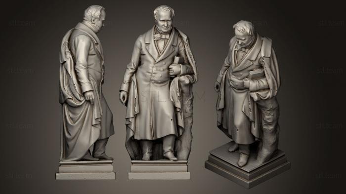 3D model Alexander von Humboldt (STL)