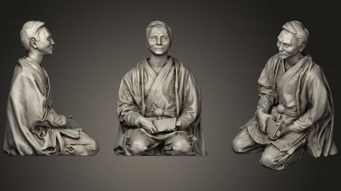 Статуэтки известных личностей Funakoshi Gichin 1205