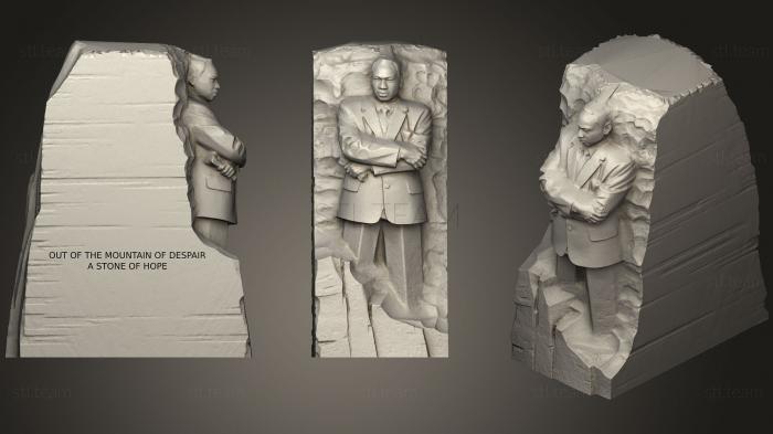 3D модель Памятник Мартину Лютеру Кингу (STL)