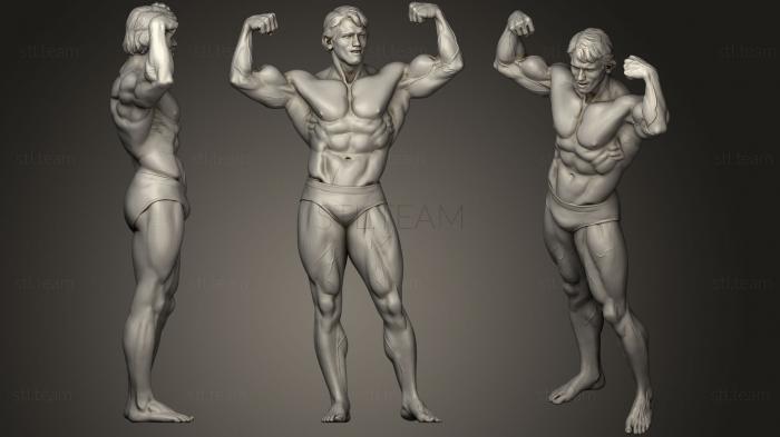 3D model Arnold Schwarzenegger (STL)