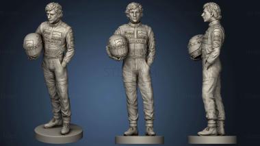 3D model Ayrton Senna 2 (STL)