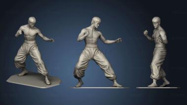 3D model Bruce Lee 2 (STL)