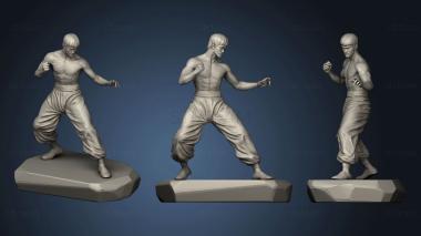 3D model Bruce Lee fixed (STL)