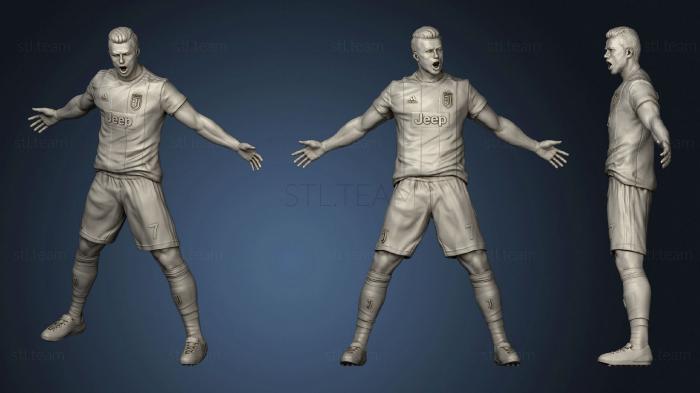 3D model Christiano Ronaldo (STL)