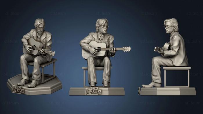 3D model Eric Clapton (STL)