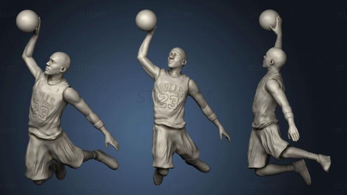 3D model Michael Jordan (STL)