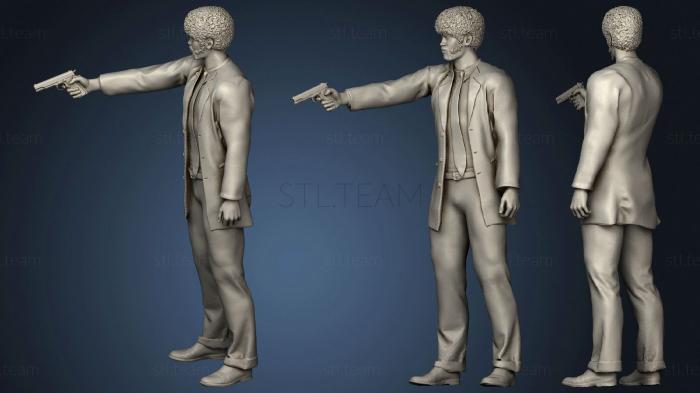 3D model Vincent Vega and Jules Winnfield Jules Winnfield (STL)