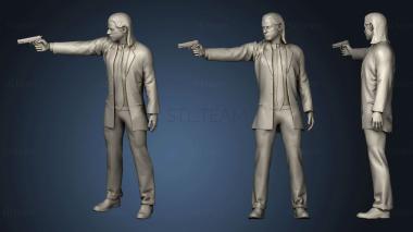 3D model Vincent Vega and Jules Winnfield Vincent Vega (STL)