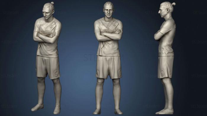 3D model Zlatan Ibrahimovic (STL)