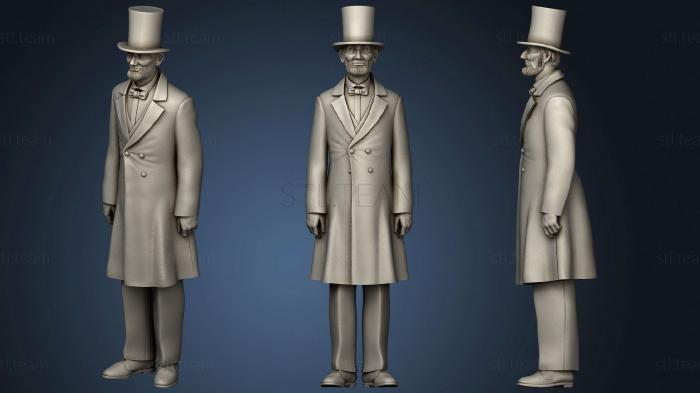Статуэтки известных личностей Авраам Линкольн