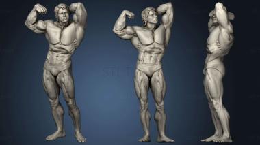 3D model Arnold Schwarzenegger Mr Olympia (1974) (STL)