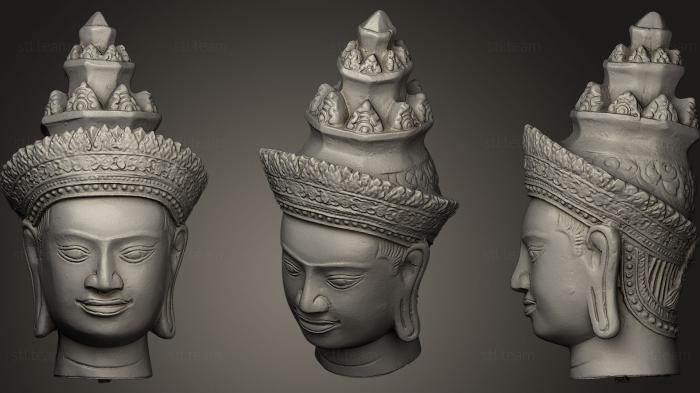 Скульптуры индийские Кхмерская статуя Будды