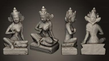 3D model Indonesian Statue scanned with peel 2 (STL)